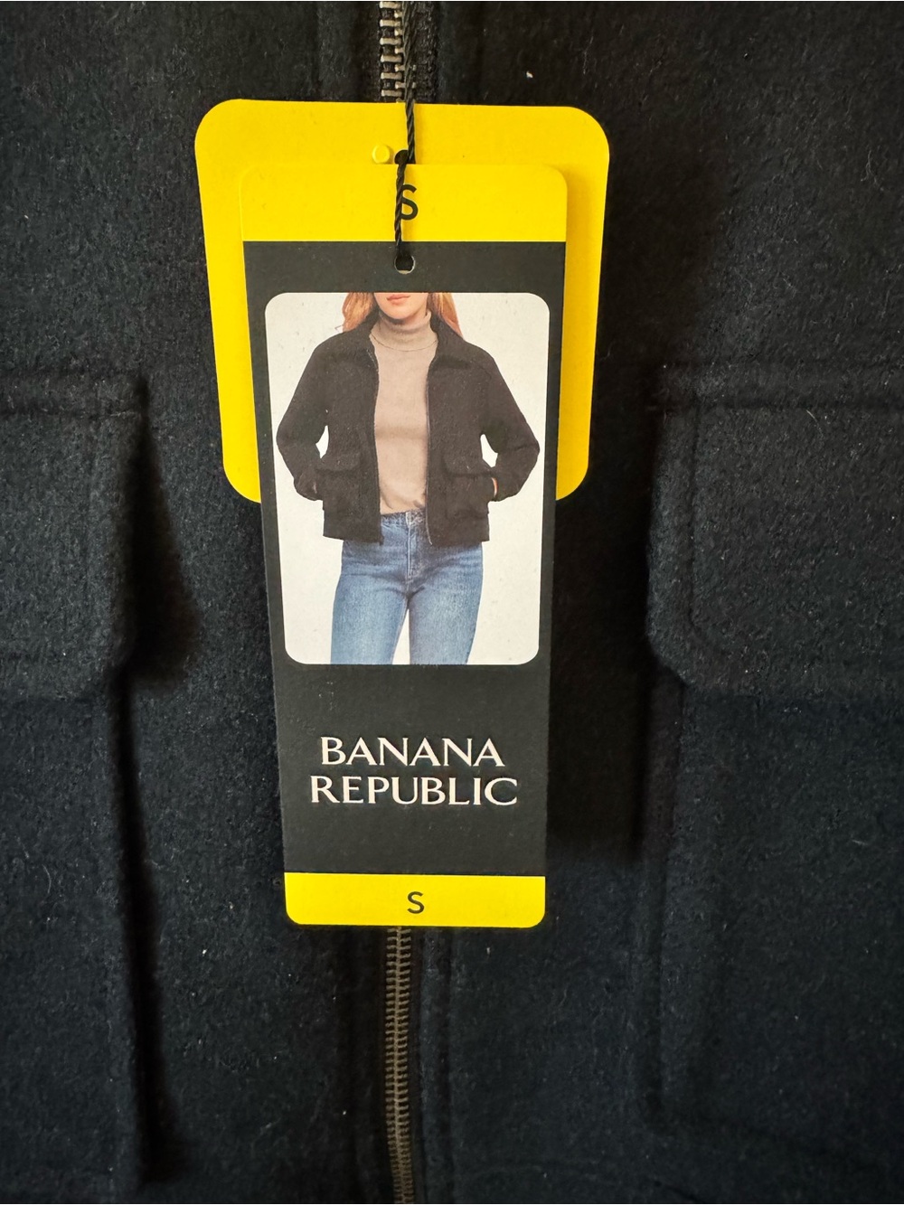 Banana Republic Black Coat
